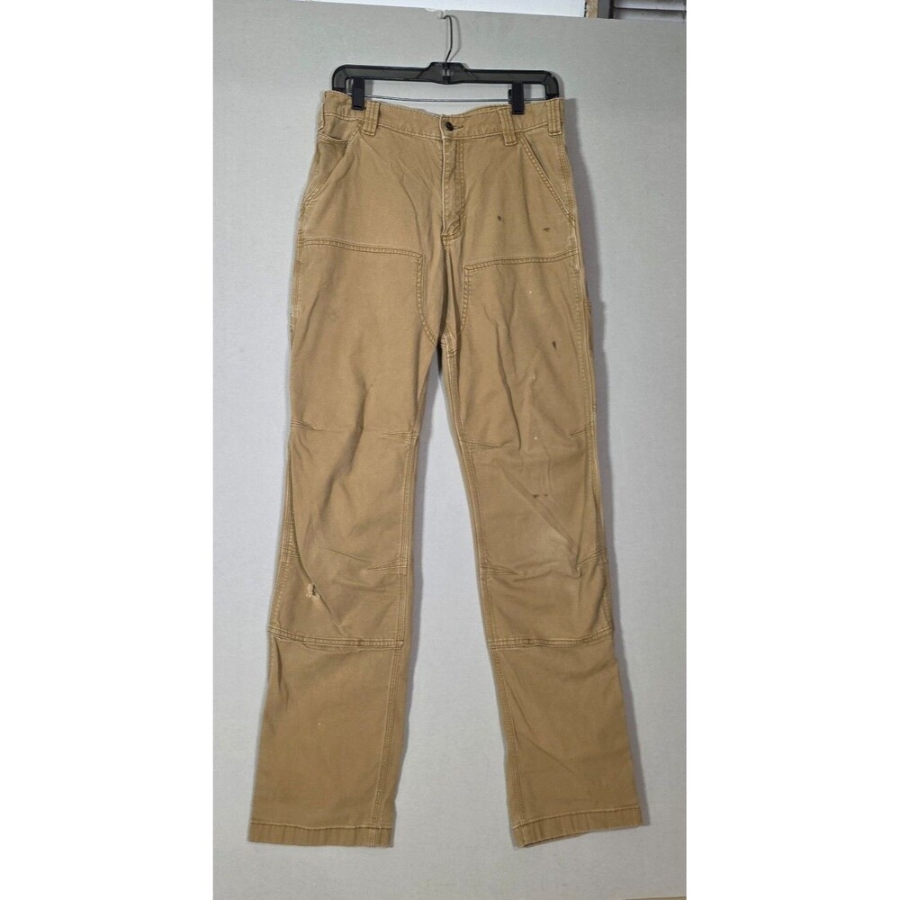 Carhartt Rugged Flex Double Knee Work Pants Men’s 32x36 Brown BN2802-M